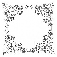 swirl flower frame 1